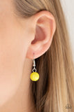 Daytime Drama Yellow Paparazzi Necklace