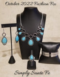 Simply Santa Fe Blue Paparazzi Fashion Fix-Oct 10-22 All Eyes On U 